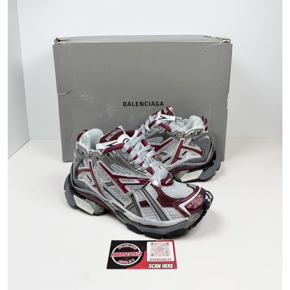 Size 34EU/4W - Balenciaga Runner Sneakers Burgundy 🍷 BRAND NEW/RETAIL $1,150!